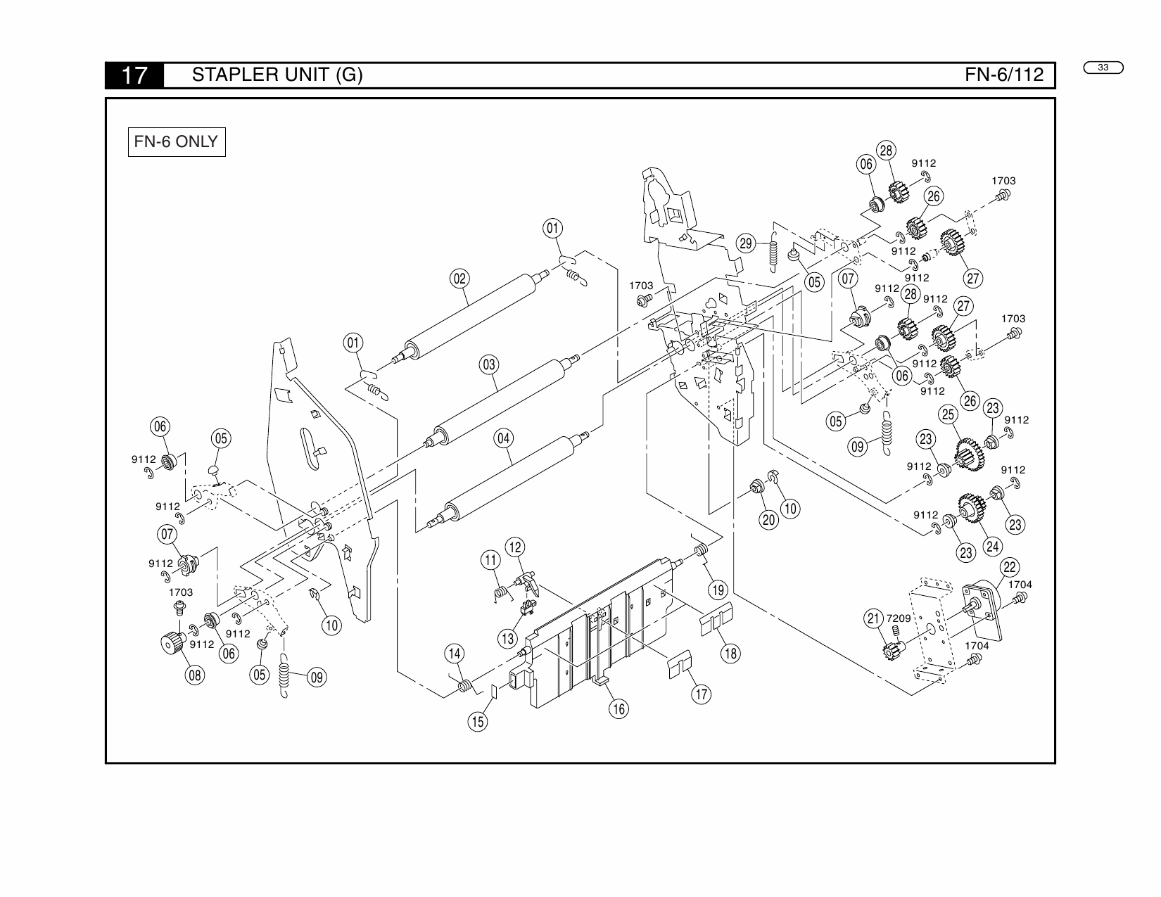 Konica-Minolta Options FN-6 Parts Manual-3